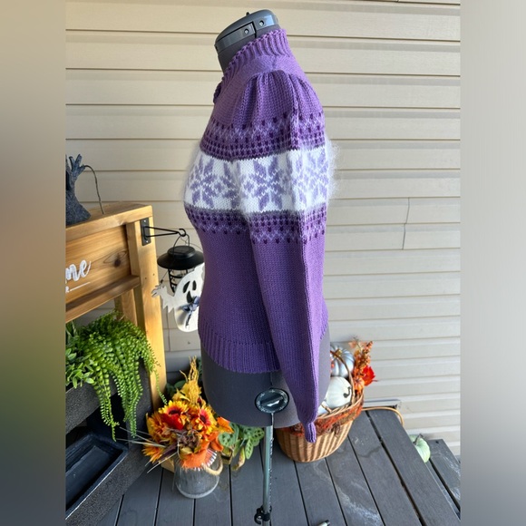 Vintage 1980’s Marceau Sports 100% wool made in the USA sweater - Picture 3 of 6